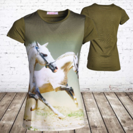 T shirt met paard J13