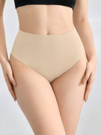 Dames Slips - Invisible Maxi Tailleslips - 6-Pack - Zwart