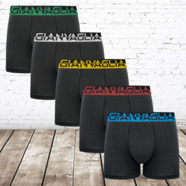 GIANVAGLIA® Deluxe Heren Katoenen Boxershort GVG-5008 5-pack