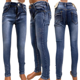 Meisjes jeans met sterren 907