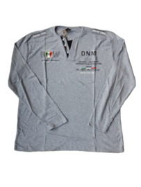 Heren shirt DNM Style grijs maat 5XL