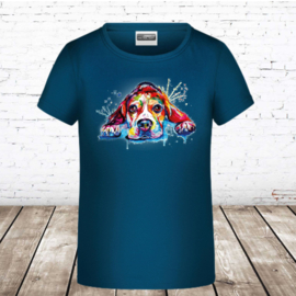 Meisjes shirt dog