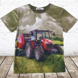 T-shirt met Case trekker