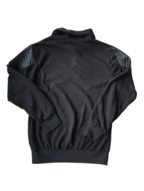 Zwarte heren longsleeve