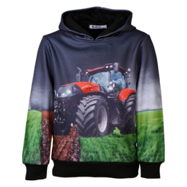 Hoodie met Trekker h126A