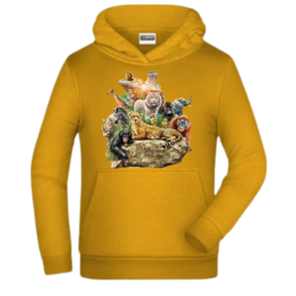 Hoodie met wilde dieren