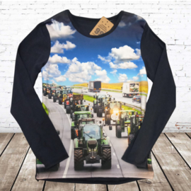 Trekker shirt met lange mouw