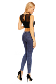 Jeans dames Laulia A001 Dark Blue