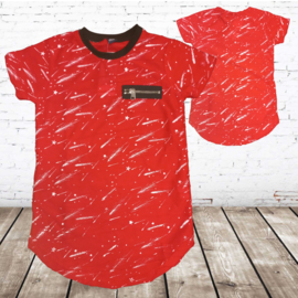 Rood jongens t shirt