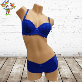 Lingerie  set B en C Cup 2598 blauw