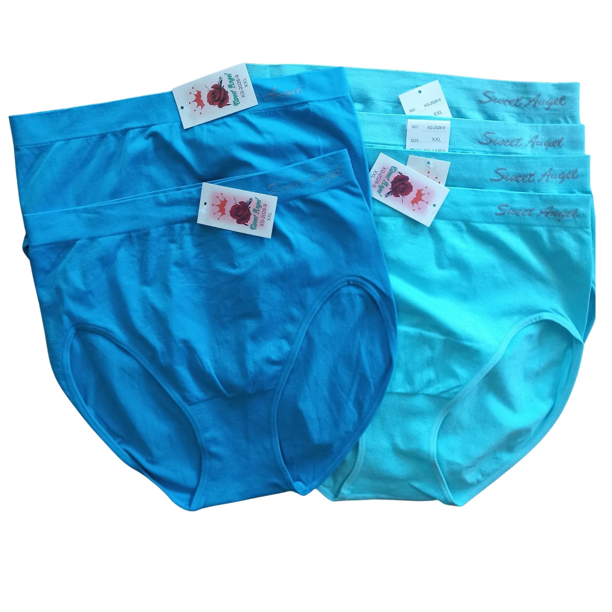 Sweet Angel Dames slips hoge taille 6-pak maat XXL