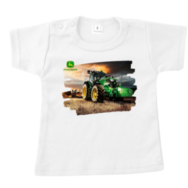 Baby t shirt John Deere trekker