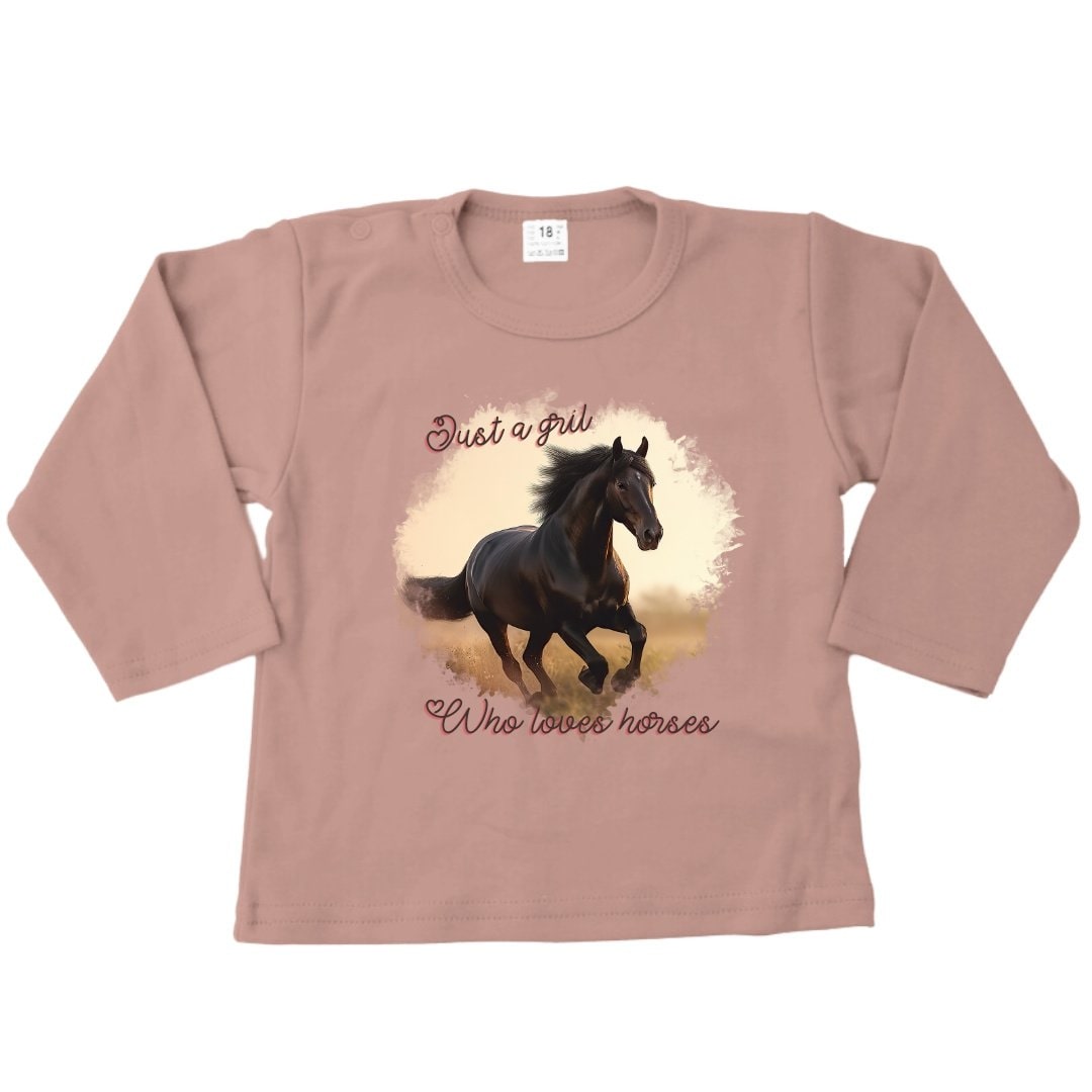 Baby meisjes shirts lange mouw