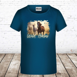 Paarden shirt wild horses