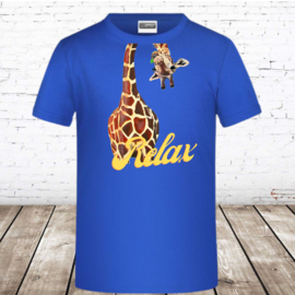 Blauw kinder shirt Relax