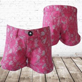 Meisjes short 6177 roze