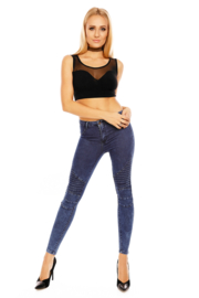 Jeans dames Laulia A001 Dark Blue