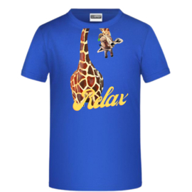 Blauw kinder shirt Relax