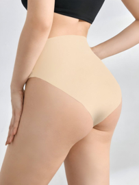 Dames Slips - Invisible Maxi Tailleslips - 6-Pack - Zwart