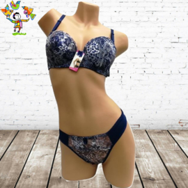 Lingerie  set B en C Cup 2172 blauw