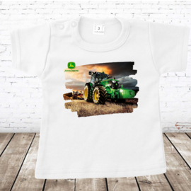 Baby t shirt John Deere trekker