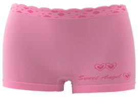 Naadloze meisjes boxershorts Sweet angel bloem