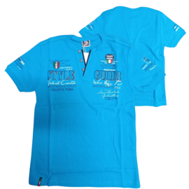 Heren shirt Style blauw