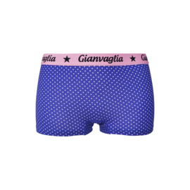 Gianvaglia katoenen meisjes boxers stip 5-pak