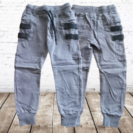 Stoere grijze jongens joggingbroek 1065