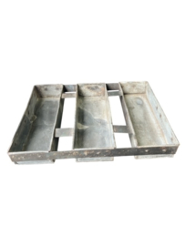 Zinken bakjes set 3