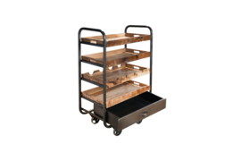 Keuken trolley op wielen