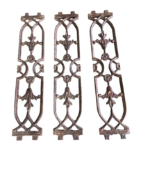 oude gietijzeren balustrade