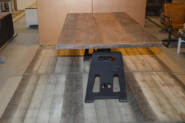 Eettafel Florida met oud blad (AANBIEDING)