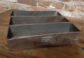 Zinken bakjes set 3