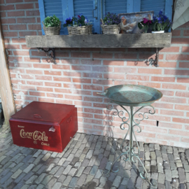VOGELDRINKBAKJE OP POOT