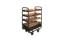 Keuken trolley op wielen