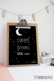 Sweet dreams little one | A4-Poster