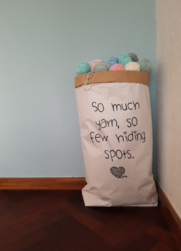 Paperbag XXL Yarn bag