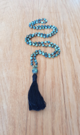 African turquoise Mala