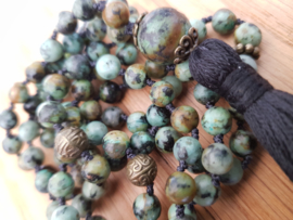 African turquoise Mala