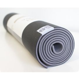 Premium Yogamat | Diamond Black | Slijtvast - 6 mm