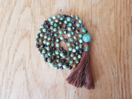 Groene Opaal Mala ketting Xlong