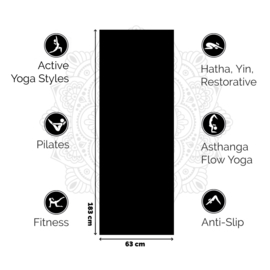 Basic Love Yogamat | Zwart