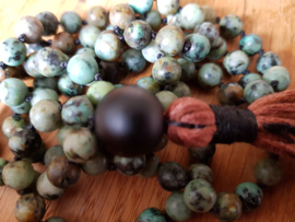 African Turquoise Mala Ketting