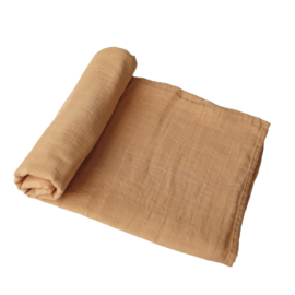 Hydrofiele Swaddle Blanket | 100% Organic Cotton (Fall Yellow)