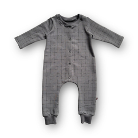 Onesie Grid (grey)