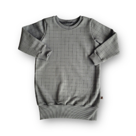 Sweatdress Grid (grey)