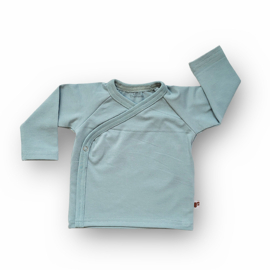 Overslag shirt Blauw