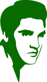 ELVIS PRESLEY STRIJKAPPLICATIE