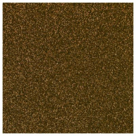 SCHWARZ GOLD GLITZER FLEXFOLIE A4 BLATT